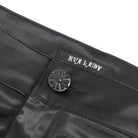 DEVIL FASHION Women's Gothic Lace Floral Flared Pants