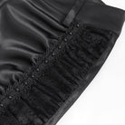 DEVIL FASHION Women's Gothic Lace Floral Flared Pants