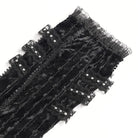 DEVIL FASHION Women's Gothic Rose Bowknot Lace-up Arm Sleeves Black