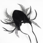 DEVIL FASHION Women's Gothic Rose Cross Skull Headwear