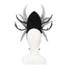 DEVIL FASHION Women's Gothic Rose Cross Skull Headwear