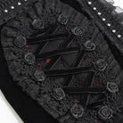 DEVIL FASHION Women's Gothic Rose Lace-Trimmed Journal Cover