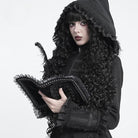 DEVIL FASHION Women's Gothic Rose Lace-Trimmed Journal Cover
