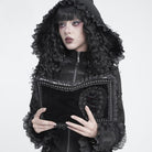 DEVIL FASHION Women's Gothic Rose Lace-Trimmed Journal Cover