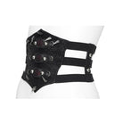 DEVIL FASHION Women's Gothic Spiked Evil Eyes Girdle