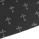 DEVIL FASHION Women's Gothic Strappy Split Maxi Dress with Shorts