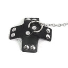 DEVIL FASHION Women's Gothic Studded Chain Choker With Breast Covers