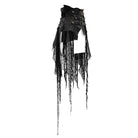 DEVIL FASHION Women's Punk Belts Slim Underbust Corsets With Ripped Skirt