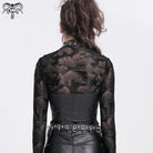 DEVIL FASHION Women's Punk Buckle Halterneck Overbust Corset