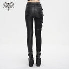 DEVIL FASHION Damen Punk Multi-Schnallen Splice Hose