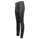 DEVIL FASHION Damen Punk Multi-Schnallen Splice Hose