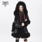 DEVIL FASHION Women's Punk Skull Rivets Chain Bag