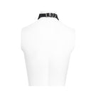 DEVIL FASHION Women's Punk Skull Rivets Chain Choker