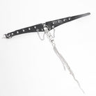 DEVIL FASHION Women's Punk Skull Rivets Chain Choker