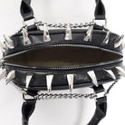 DEVIL FASHION Women's Punk Skull Studded Hand Bag