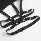 DEVIL FASHION Women's Punk Spaghetti Straps Shorts