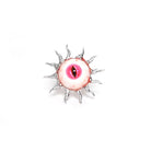 DEVIL FASHION Women's Punk Sunflower Eyeball Ring