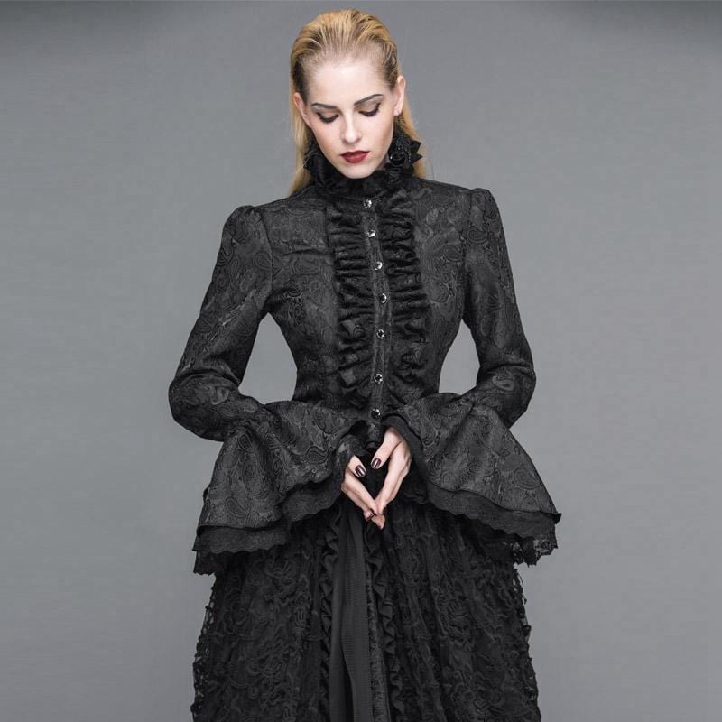 Vintage Victorian Short Lace Top – Punk Design