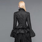 DEVIL FASHION Women's Vintage Victorian Short Lace Top