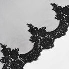 EVA LADY Women's Gothic Bat Wing Rose Mesh Headwear