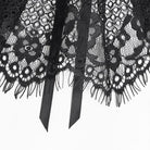 EVA LADY Women's Gothic Bow Floral Lace Ribbon Neckwear