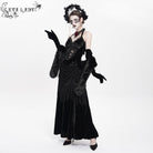 EVA LADY Women's Gothic Cross Feather Headwear