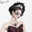 EVA LADY Women's Gothic Cross Feather Headwear