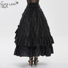 EVA LADY Women's Gothic Cross Rose Beaded Long Skirt