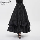 EVA LADY Women's Gothic Cross Rose Beaded Long Skirt