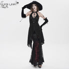 EVA LADY Women's Gothic Cutout Halterneck Tank Top