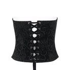 EVA LADY Gothic-Überbrustkorsett mit zweifarbiger Schnürung für Damen
