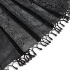 EVA LADY Women's Gothic Floral Cross Chain Horse-face Long Skirt