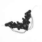 EVA LADY Women's Gothic Floral Embroidered Beaded Choker