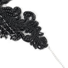 EVA LADY Women's Gothic Floral Embroidered Beaded Choker