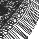 EVA LADY Women's Gothic Floral Tassels Cape