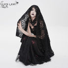 EVA LADY Women's Gothic Floral Tassels Cape