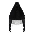 EVA LADY Women's Gothic Flower Lace Edge Cloak
