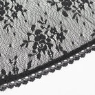 EVA LADY Women's Gothic Irregular Fluffy Hem Lace Cape