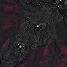 EVA LADY Women's Gothic Lace Full Sleeve Top