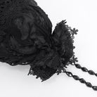 EVA LADY Women's Gothic Lace Splice Beaded Mini Bag