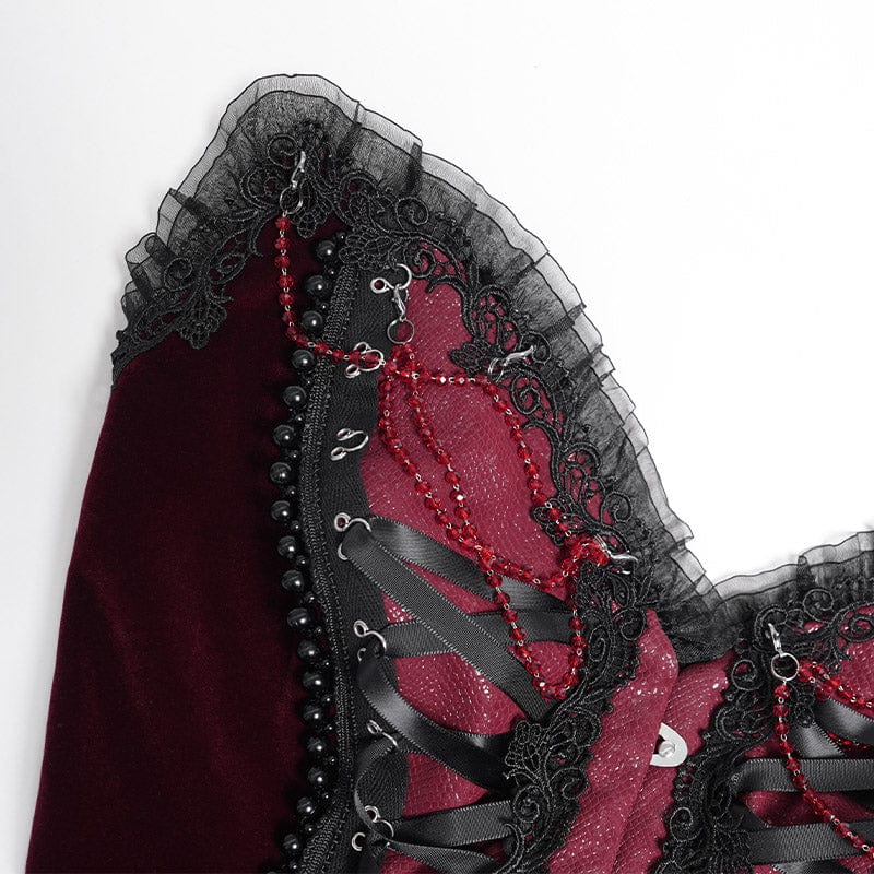 Gothic Overbust Corset - Tarina