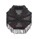EVA LADY Women's Gothic Lace-up Tassels Umbrella