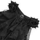 EVA LADY Women's Gothic Off-the-shouder Drawstring Velvet Party Dress