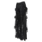 EVA LADY Women's Gothic Printed Mesh Floral Pants