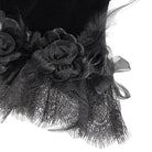 EVA LADY Women's Gothic Rose Lace Hem Neckwear