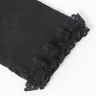 EVA LADY Women's Gothic Ruched Mesh Long Gloves