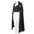 EVA LADY Women's Gothic Stand Collar Floral Embroidered Shirt