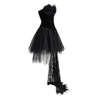 women's black short wedding dress Women's Grungy Punk Goth Short Wedding Dress – Punk Design
