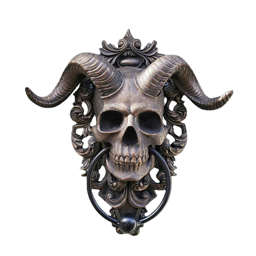 Kobine Gothic Skull Sheep Head Decor