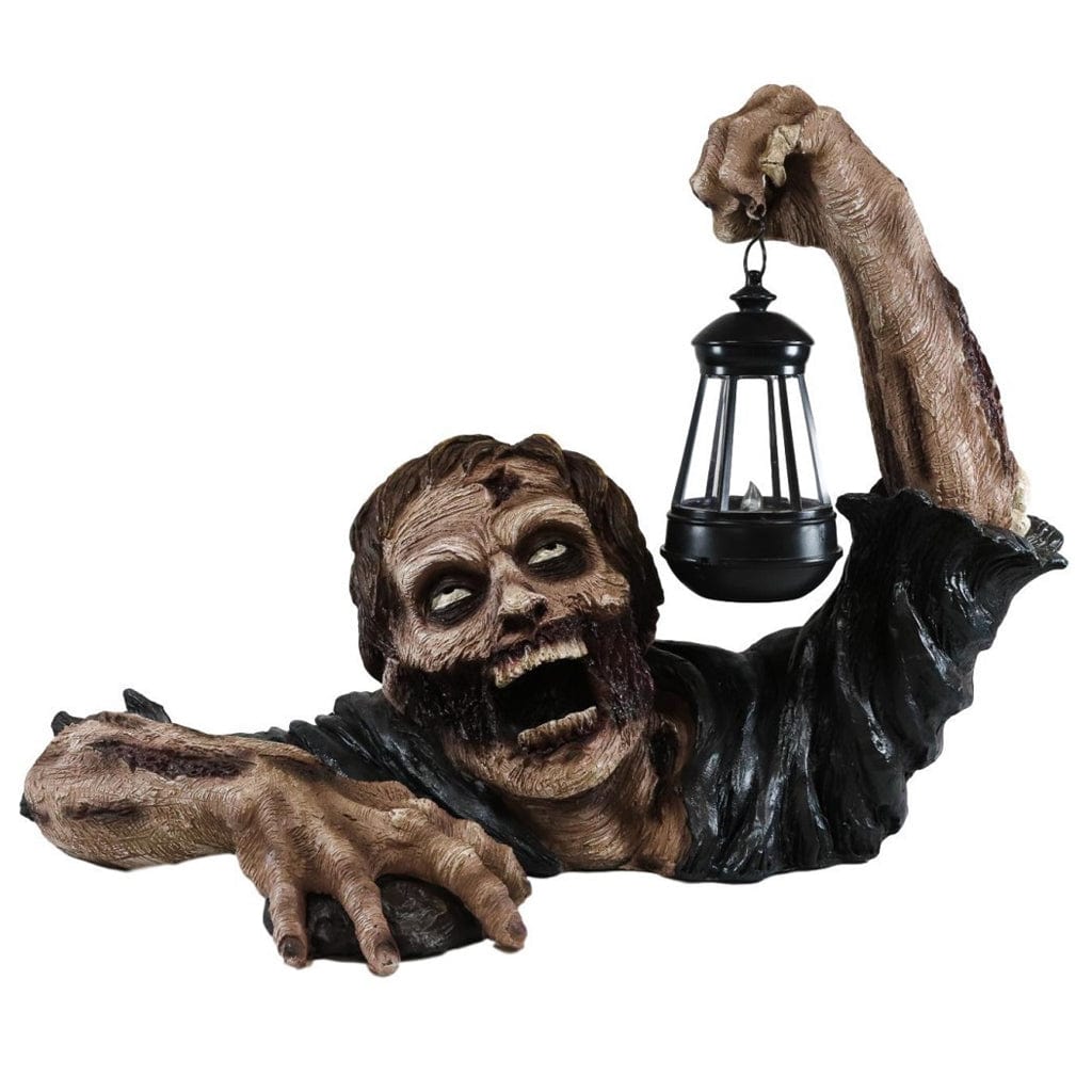 Kobine Gothic Zombie Lantern Halloween Decor